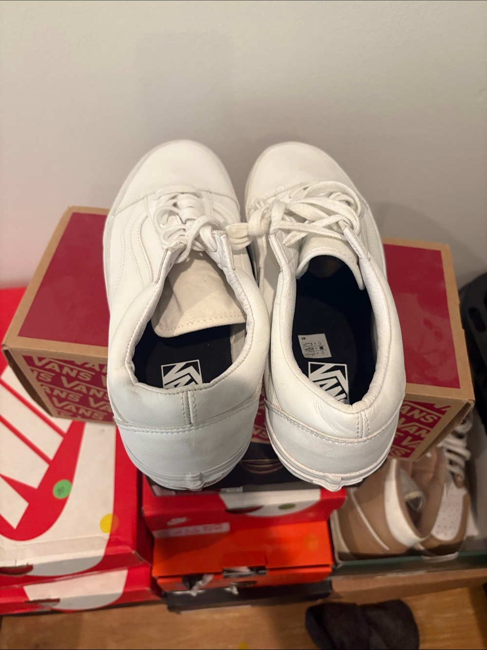 Vans Classic White Low-Top Sneakers - Picture 2 of 4